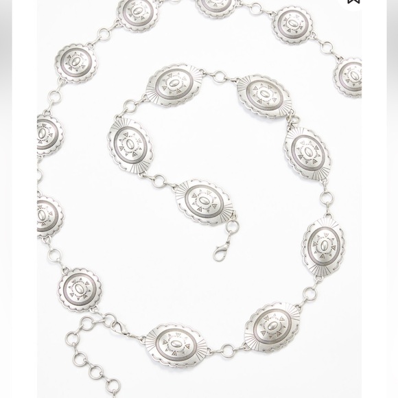 Miranda Lambert Idyllwind silver spur chain belt - Picture 2 of 4